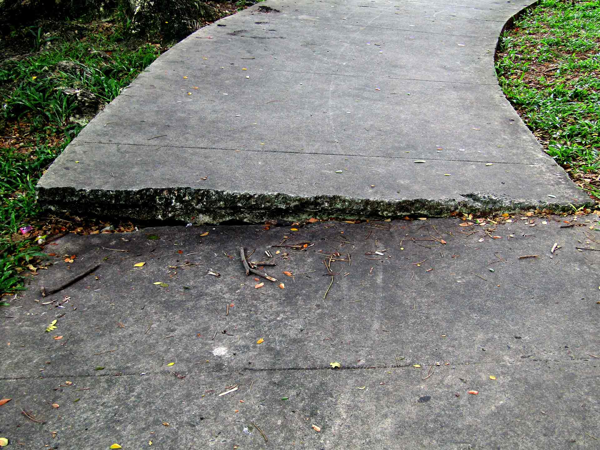 Uneven Sidewalk